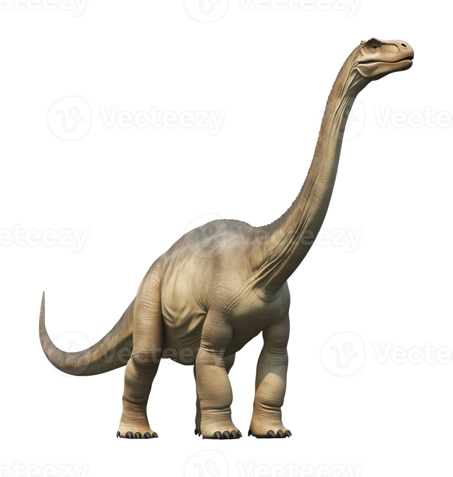 Brachiosaurus Isolated on Transparent Background png