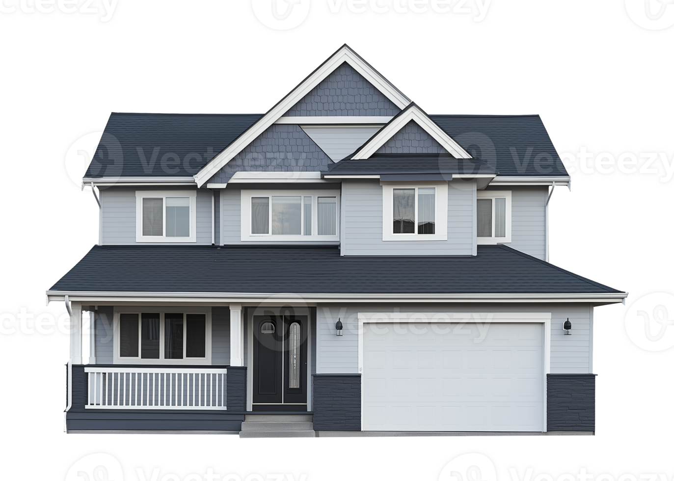 House Isolated on Transparent Background png