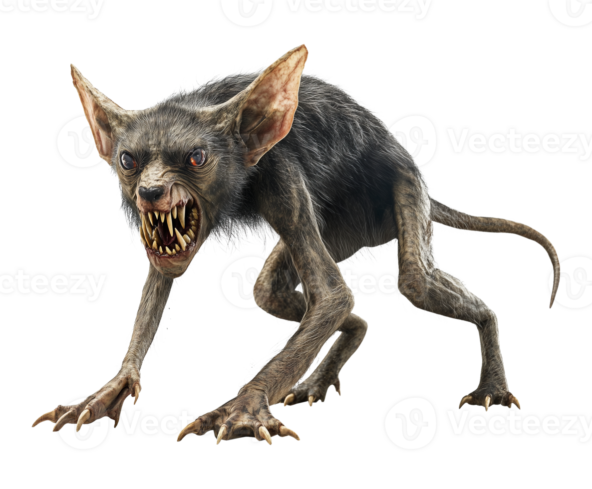 Chupacabra Concept Isolated on Transparent Background png