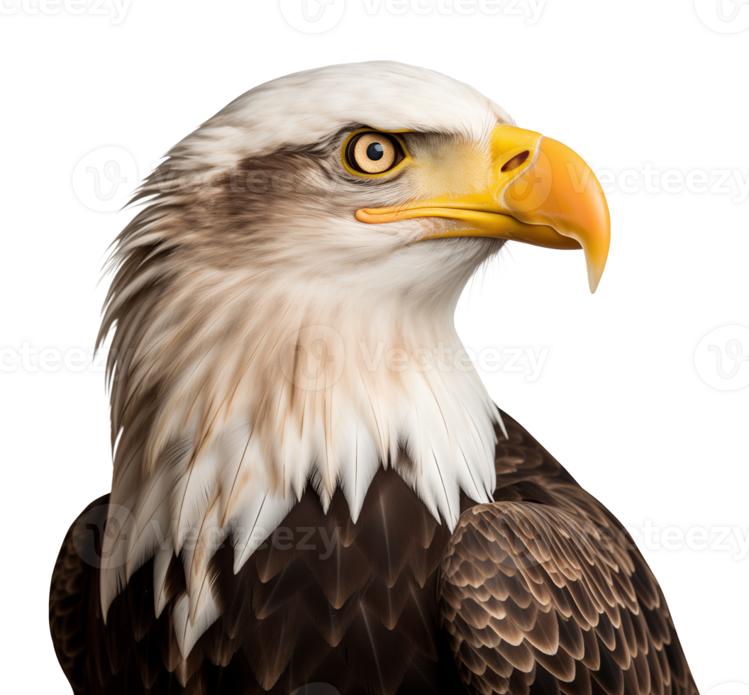Bald Eagle Isolated on Transparent Background png