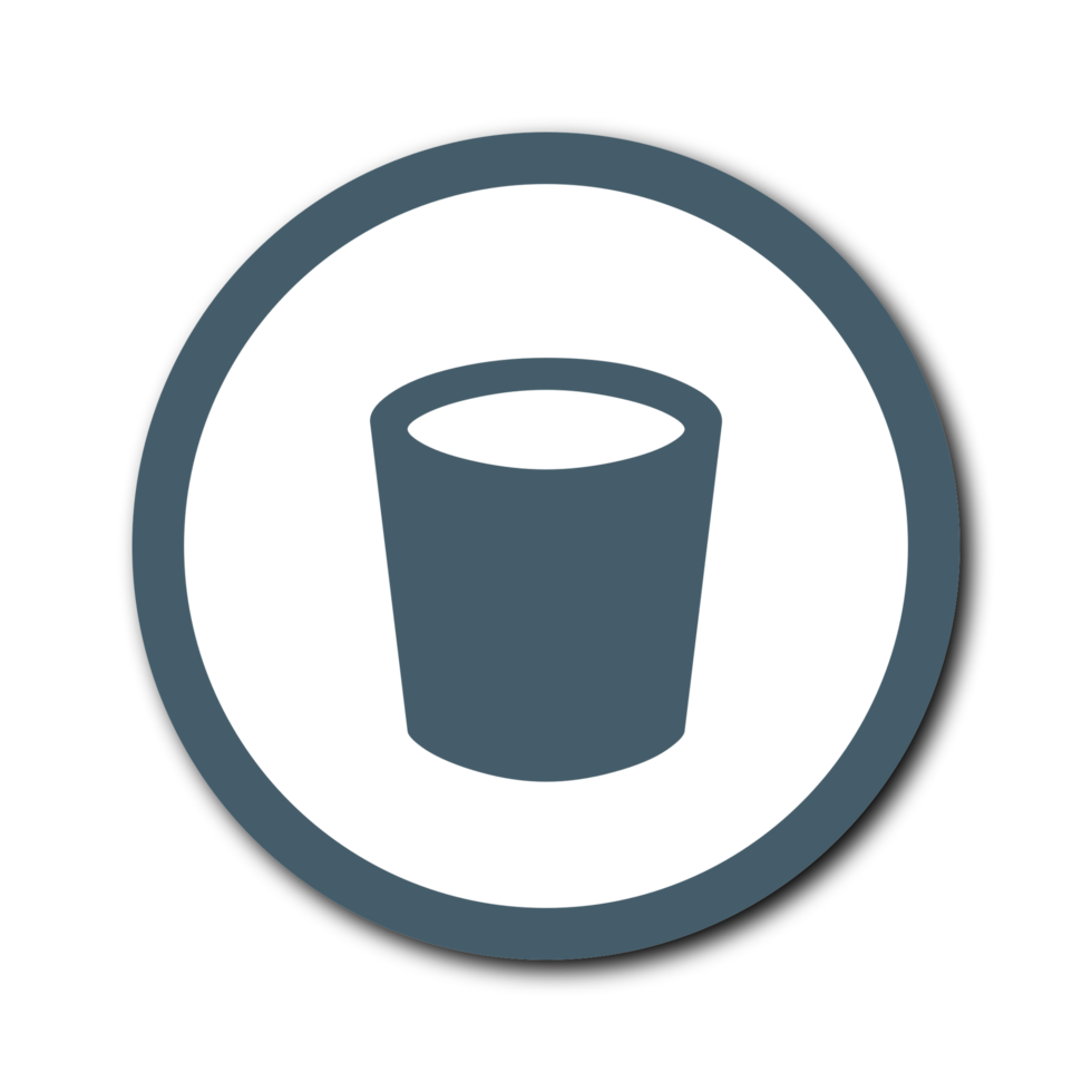 recycle bin icon in transparent background png