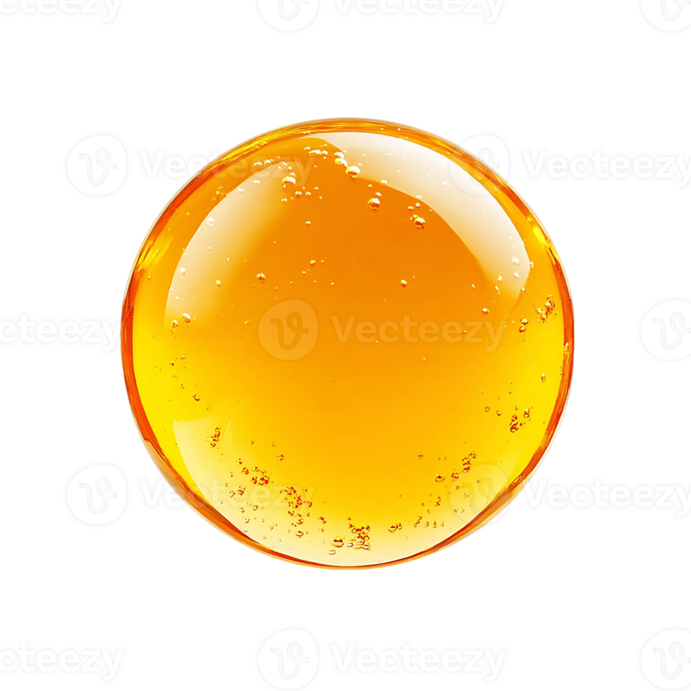 A yellow liquid in a glass container png