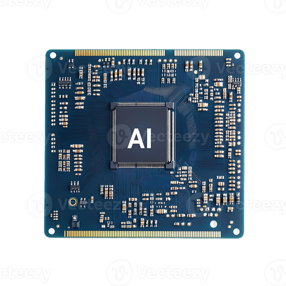 uma azul computador lasca com a cartas ai em isto png