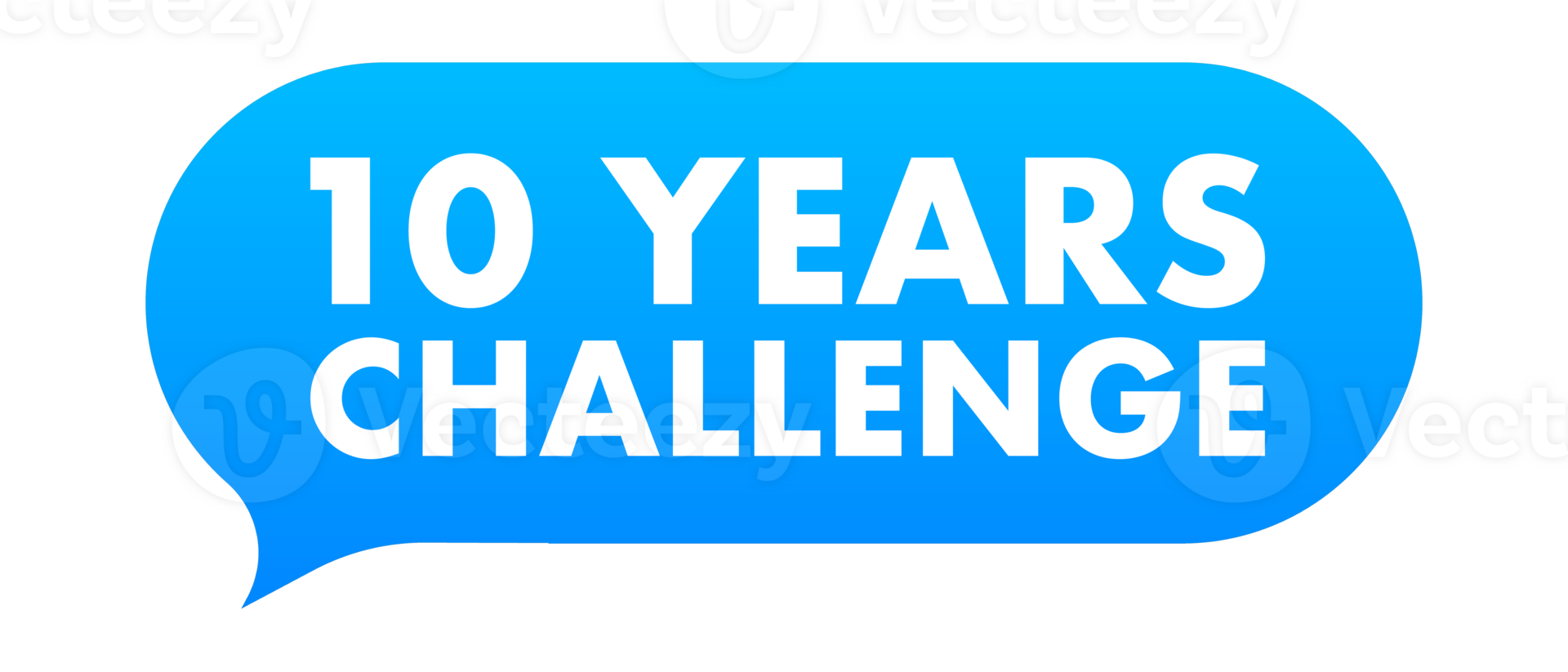 10 years challenge showing time passing and aging concept png