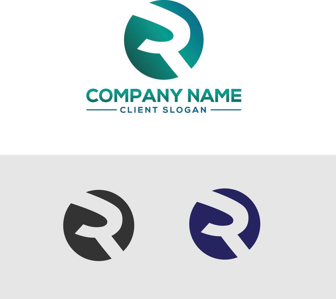 R icon logo vector