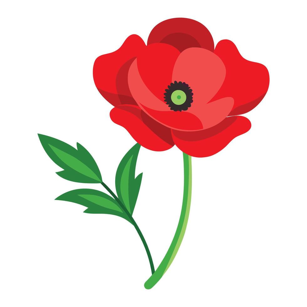 Watercolor Floral Element vector