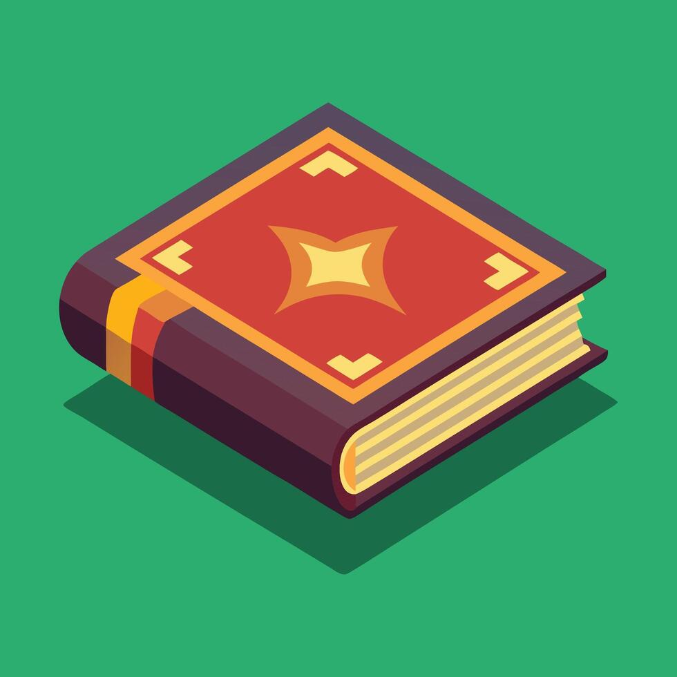 Books with bookmarks vector