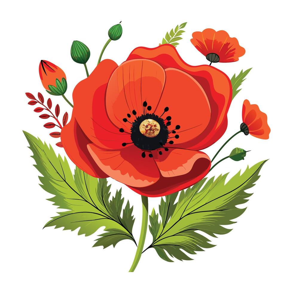 Realistic anzac day background vector