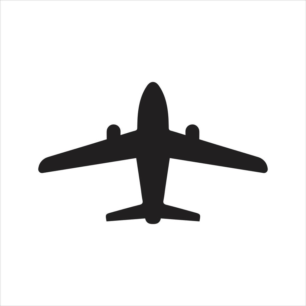 Flight to Europe. European holiday. Airplane icon. Commercial aviation icon vector