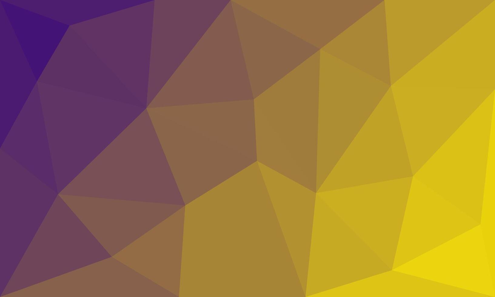 Purple violet and yellow background with gradient style. Modern ambience illustration template idea. Geometric polygon pattern element vector