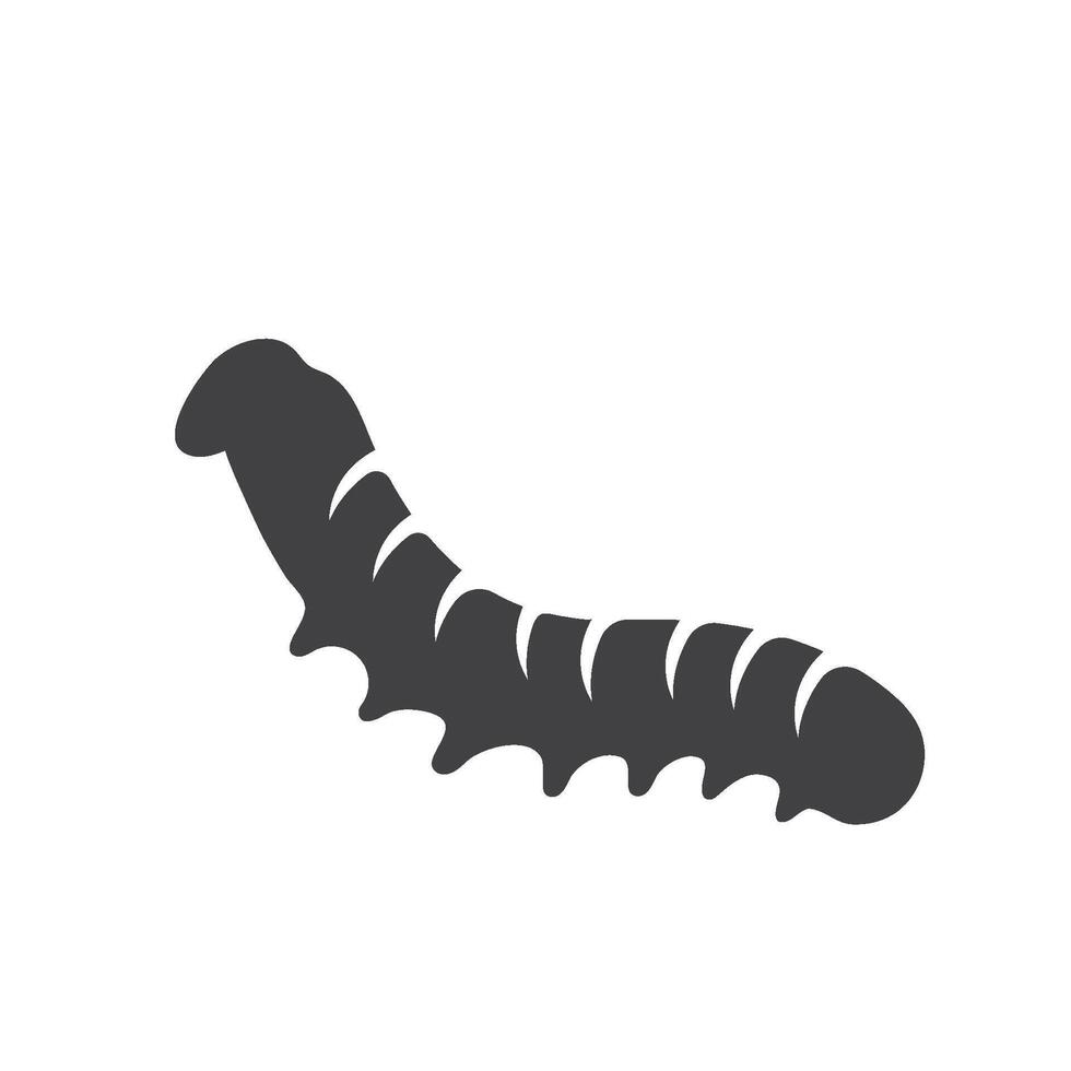 caterpillars icon element design template vector