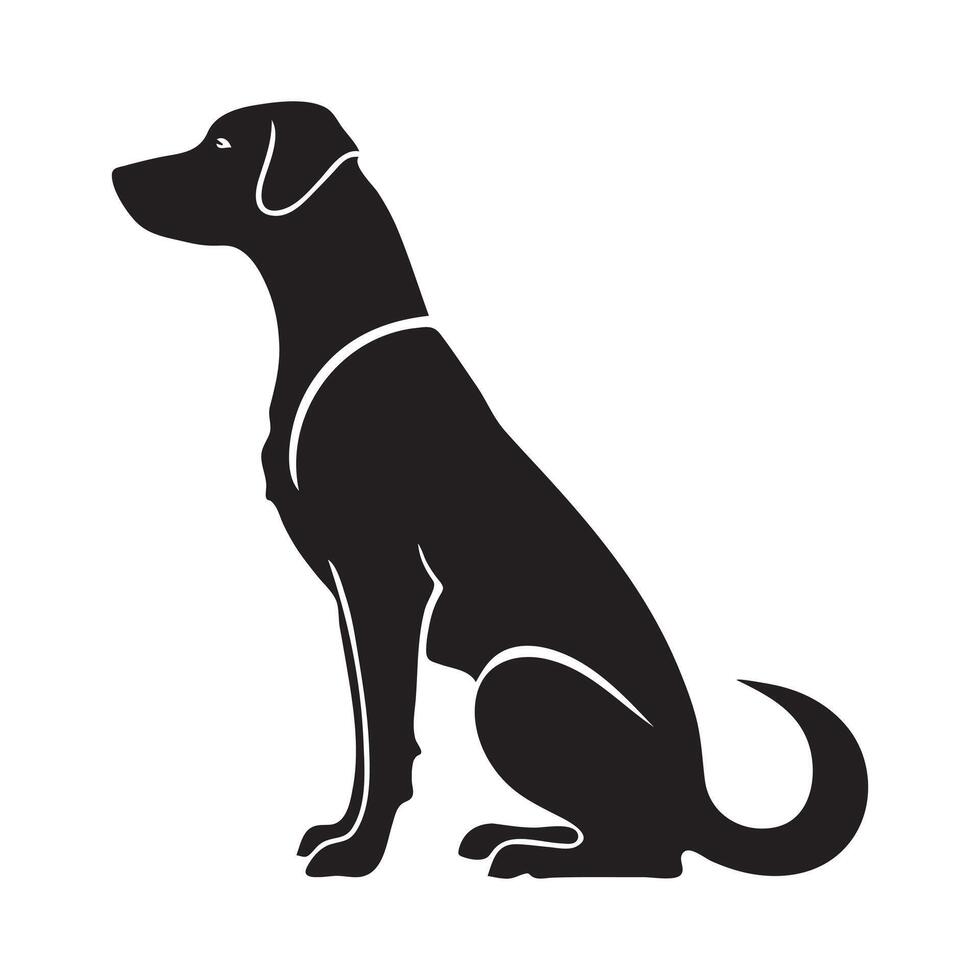 Use Dog Silhouette vector