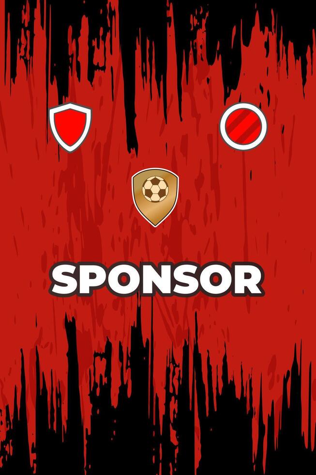 Sublimation Fabrics for Custom Sports Jersey vector