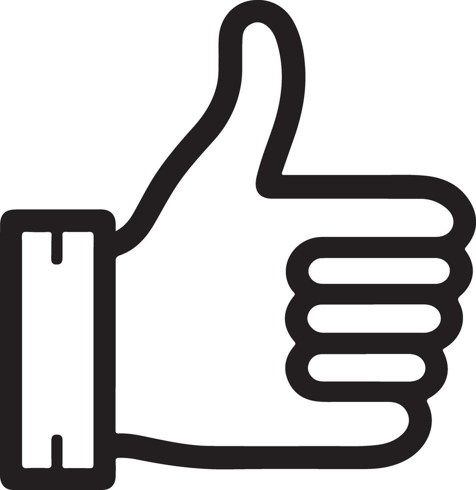 Thumbs Up Down Gesture Stock Illustrations vector