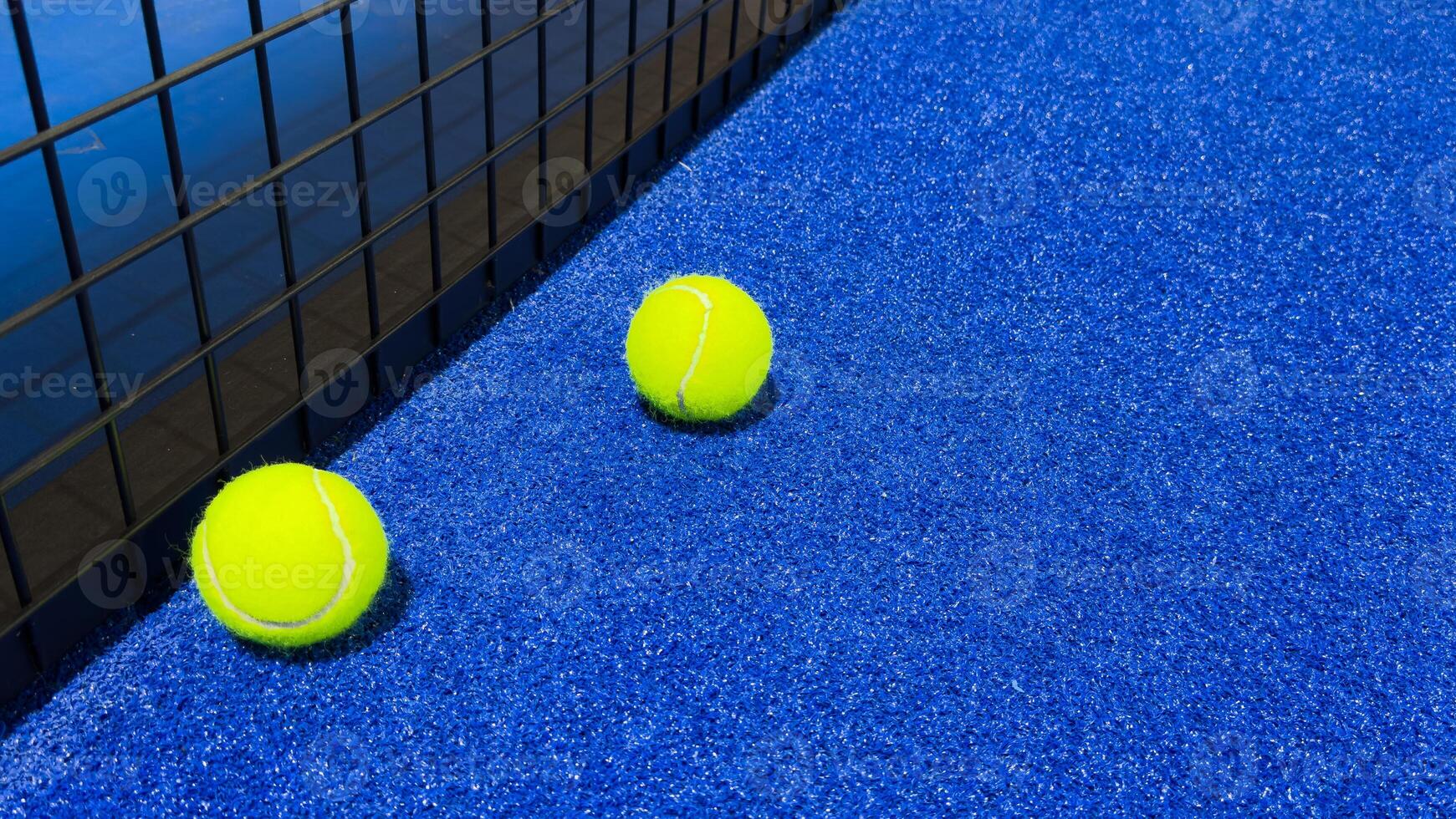 view of a paddle tennis court photo