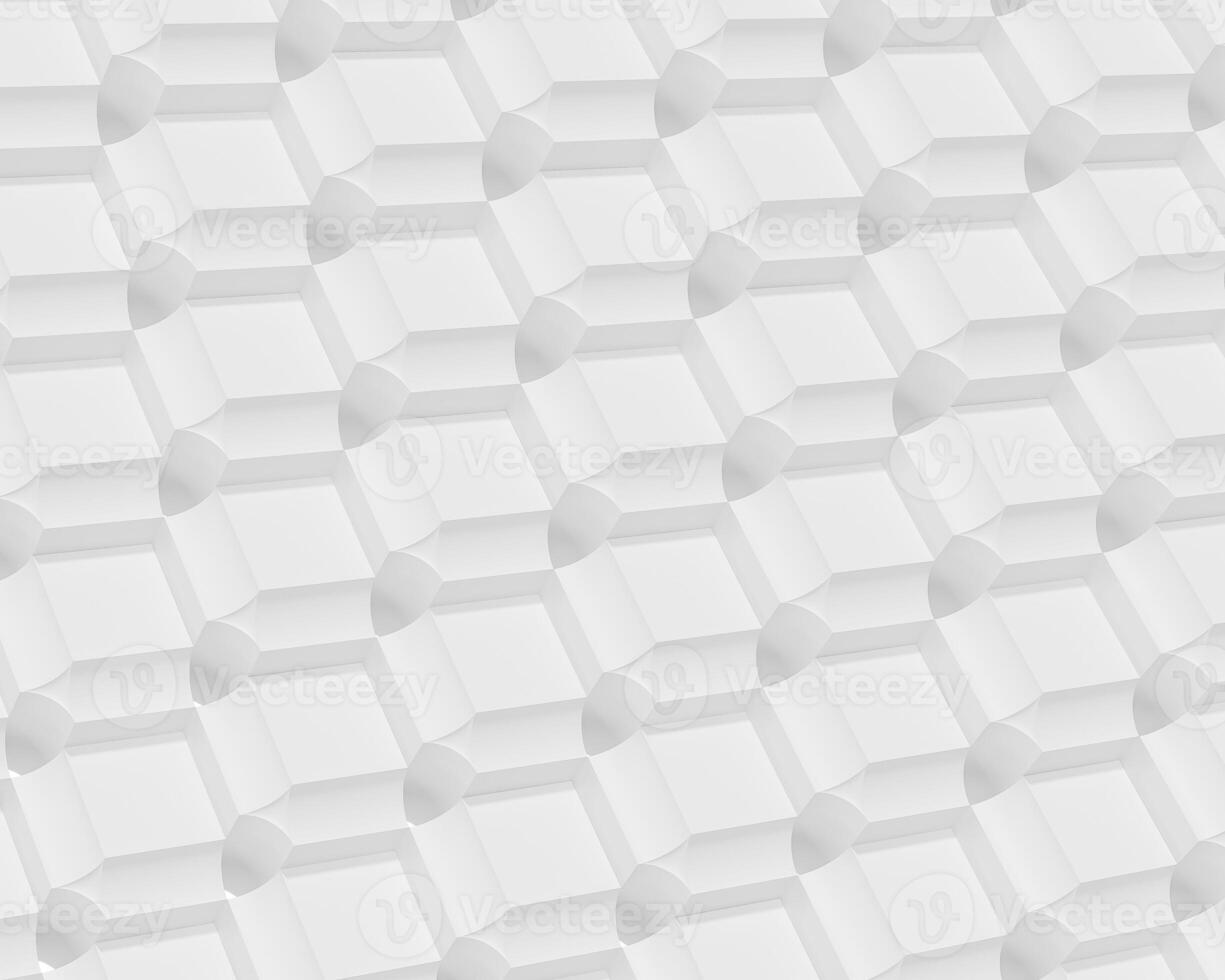 Abstract white geometry shape pattern background photo