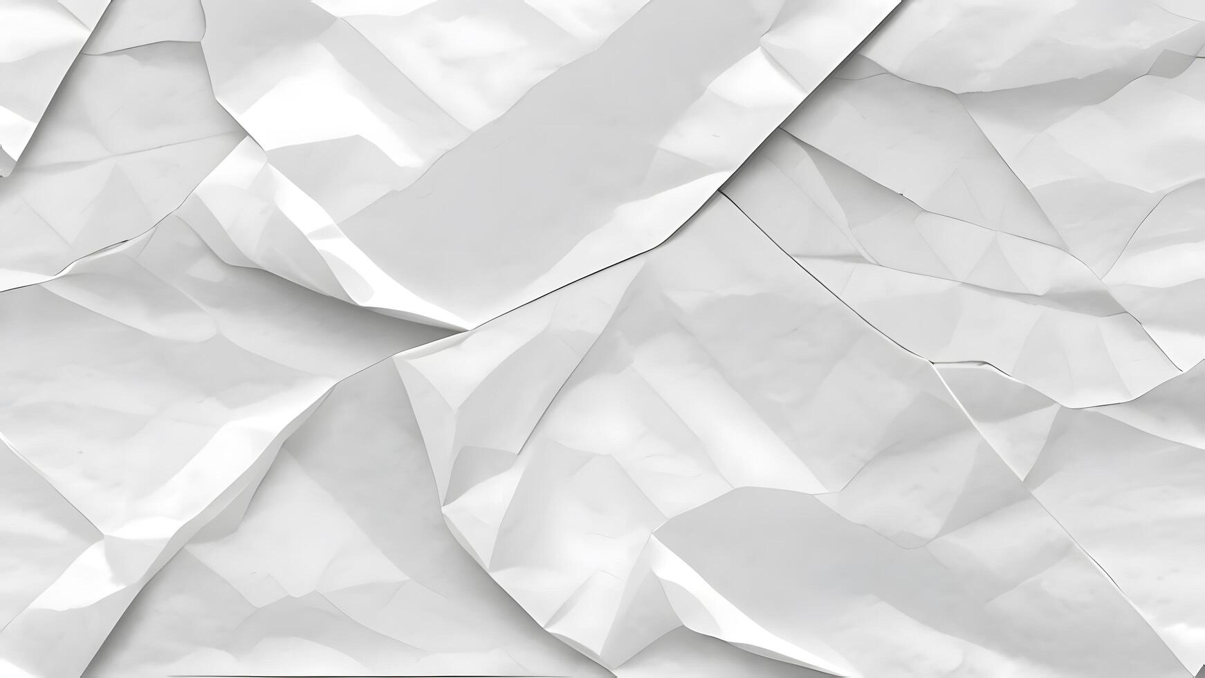 crumpled paper texture in grayscale photo