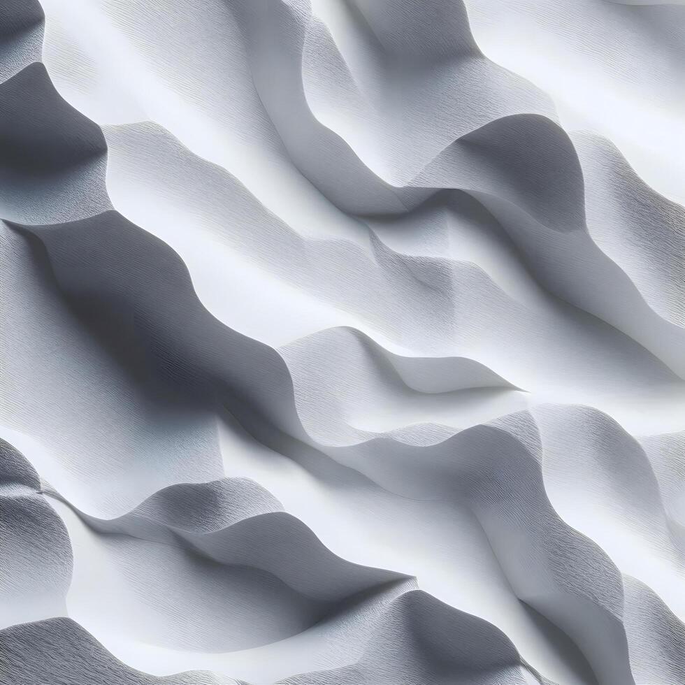 crumpled paper texture in grayscale photo