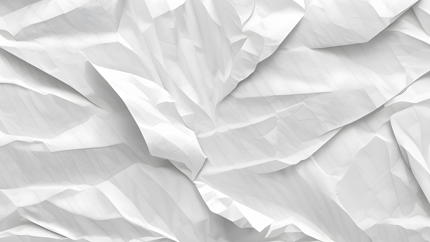 crumpled paper texture in grayscale photo