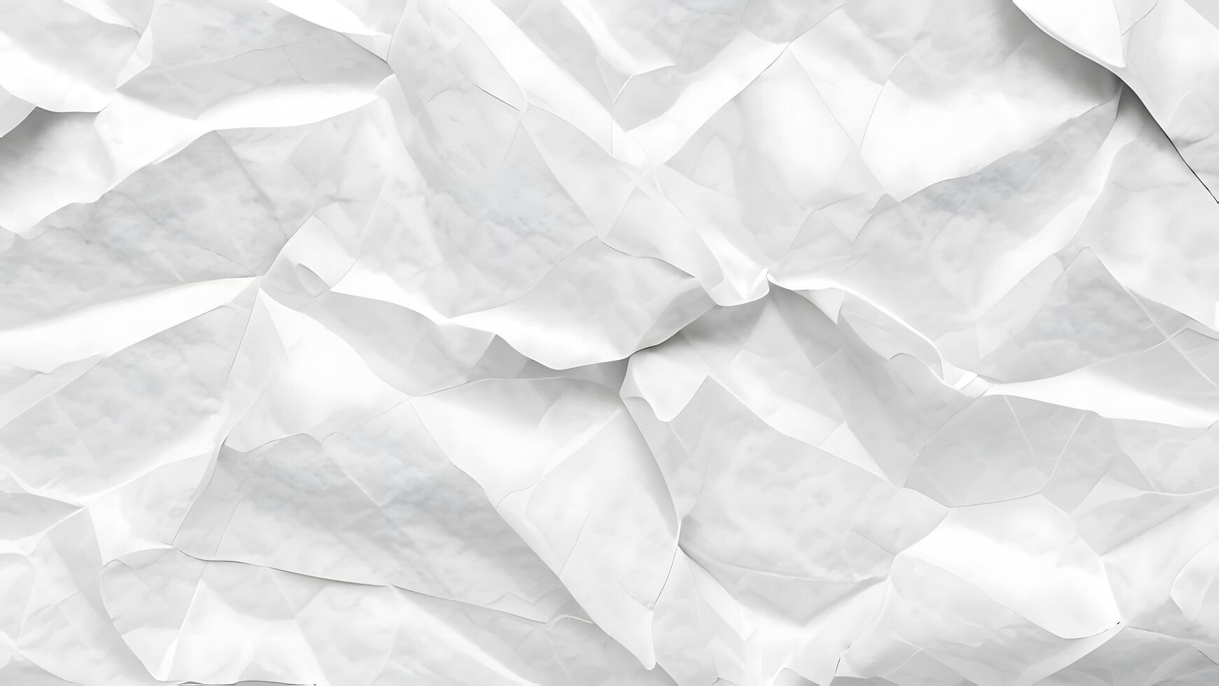 crumpled paper texture in grayscale photo