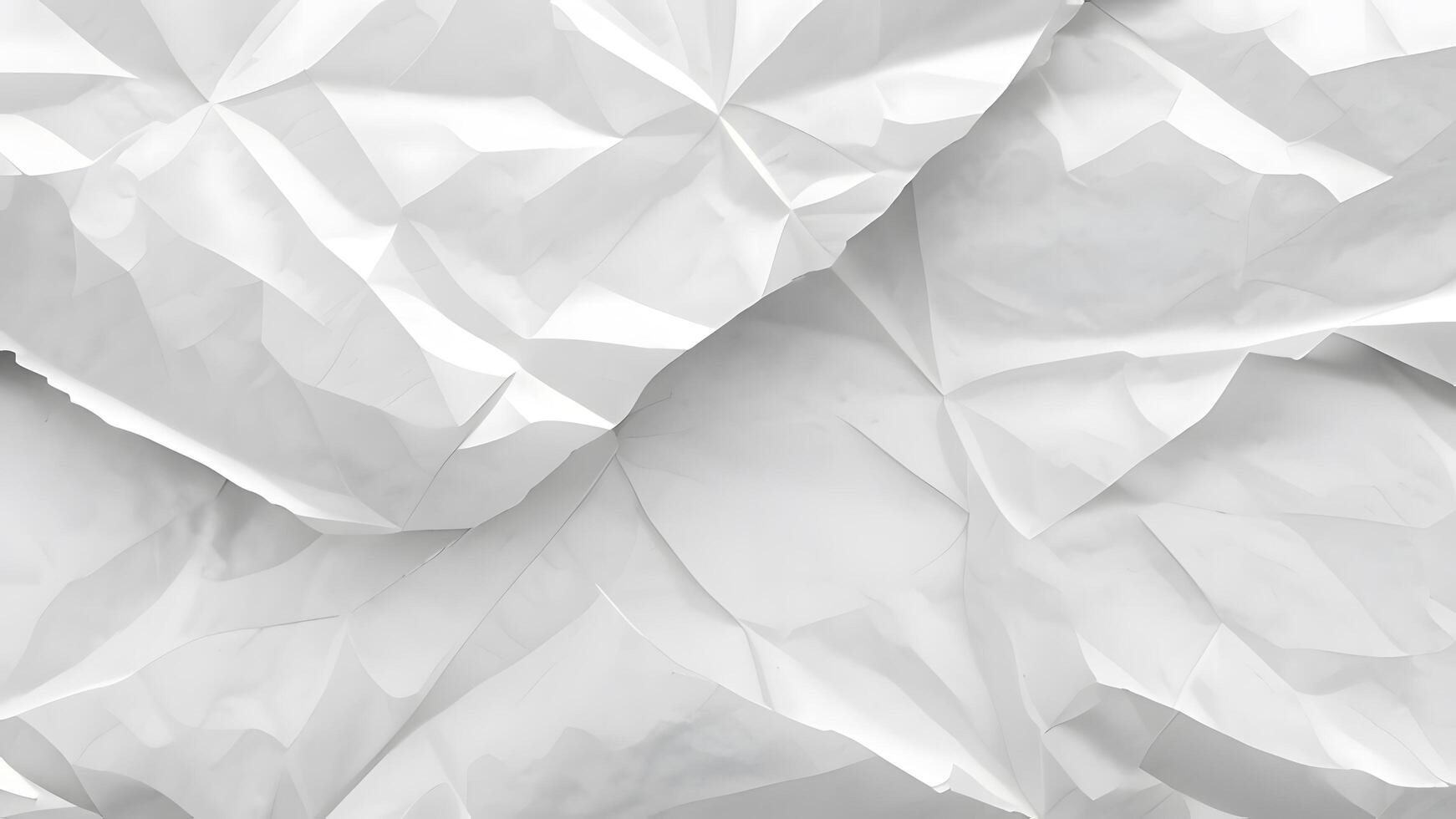 crumpled paper texture in grayscale photo