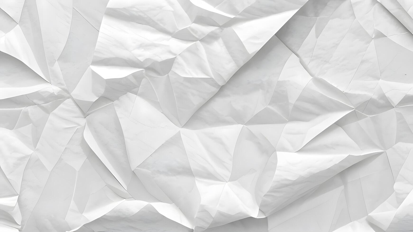 crumpled paper texture in grayscale photo