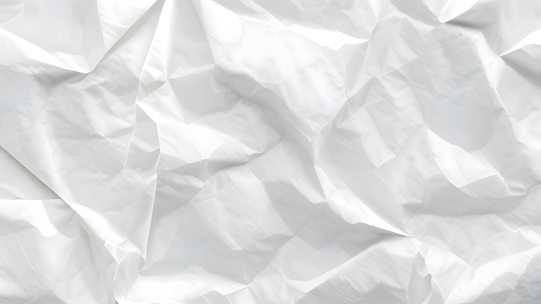 crumpled paper texture in grayscale photo