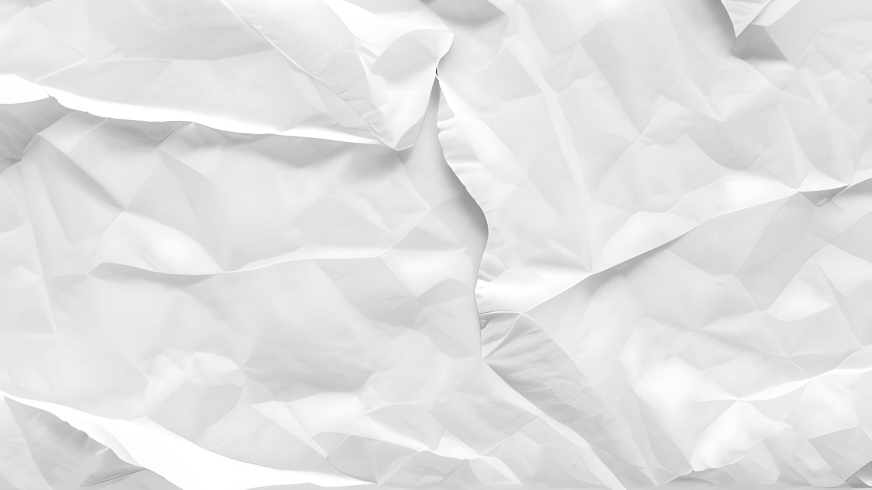 crumpled paper texture in grayscale photo