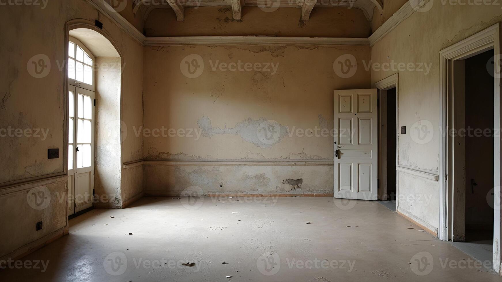 Interior of the empty house photo