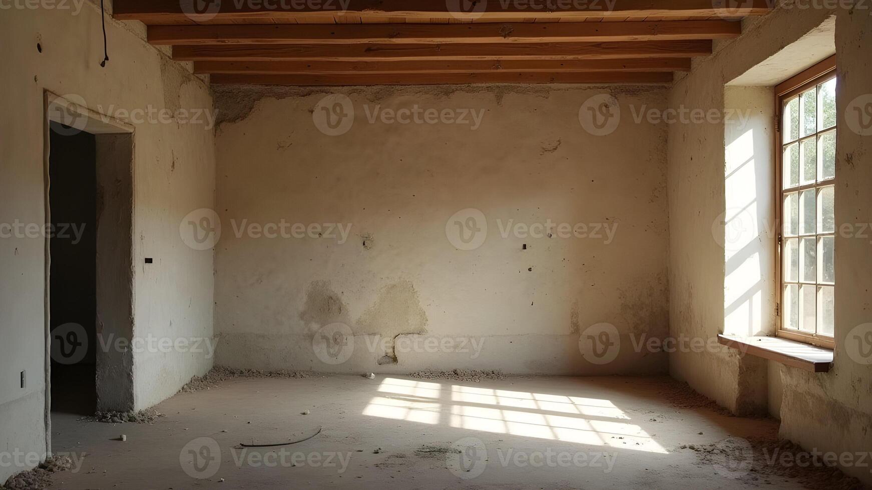 Interior of the empty house photo