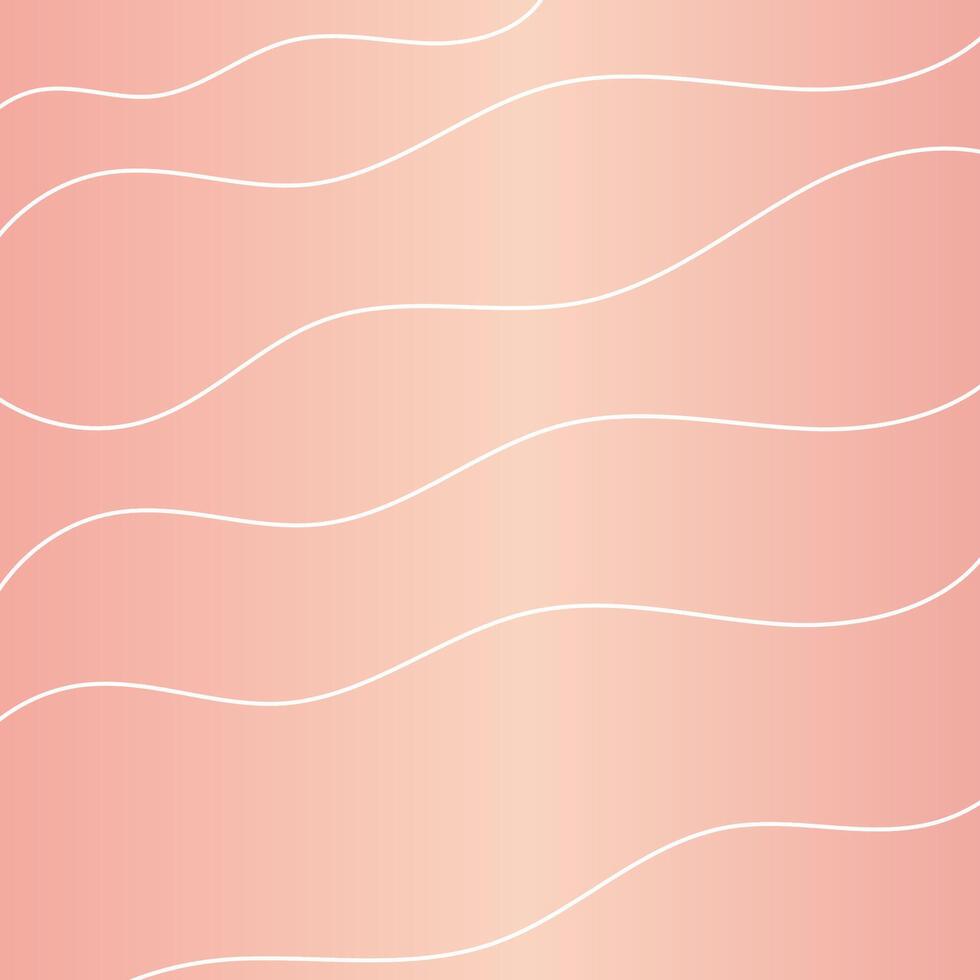 The background is pink, beige with wavy lines, stripes. For design. vector