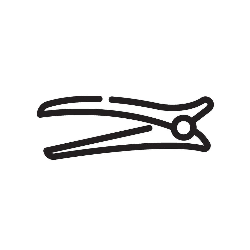 barbershop Line Icon White Background vector