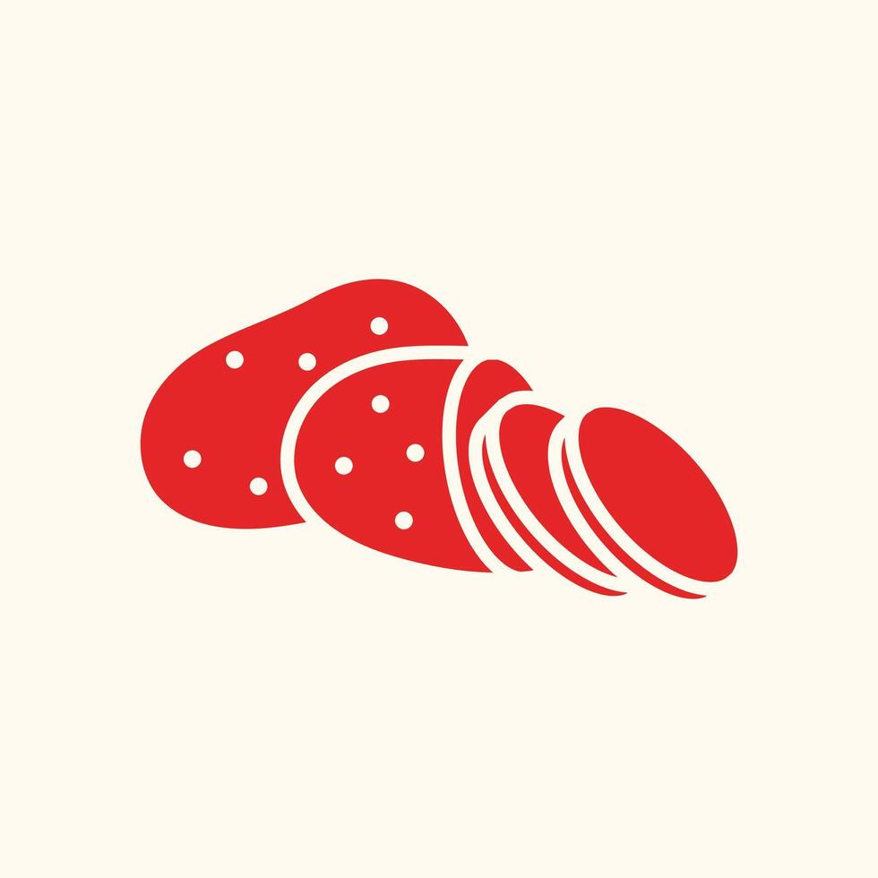 Potato trendy artwork pretty abstract illustration colorful applicative design vector