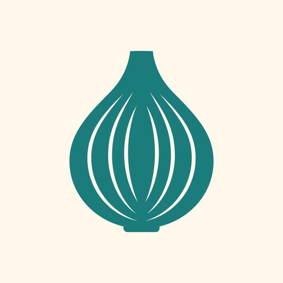 Onion trendy artwork stunning abstract illustration colorful applicative design vector