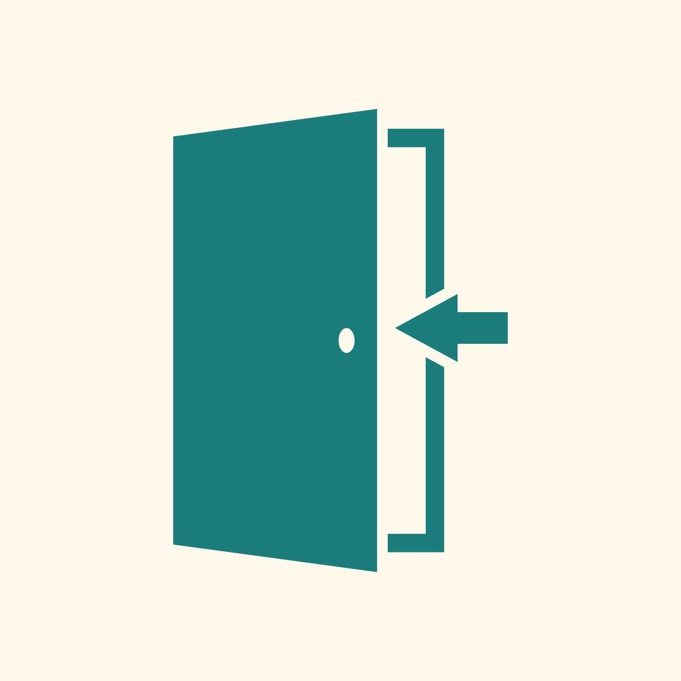 Door trendy artwork stunning abstract illustration colorful applicative design vector