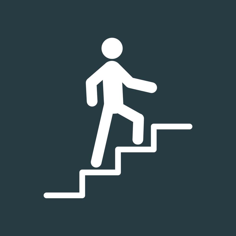 Stairs trendy artwork beautiful abstract illustration colorful applicative design vector