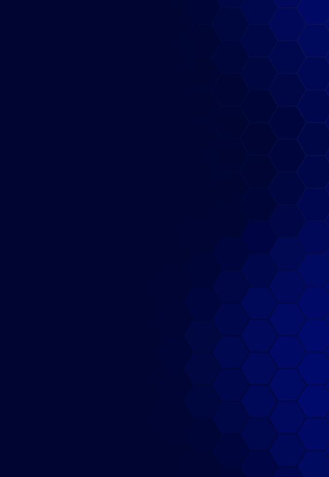 Abstract hexagonal pattern with gradient background. vector