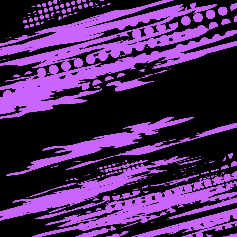 Abstract purple and black graphic design. vector