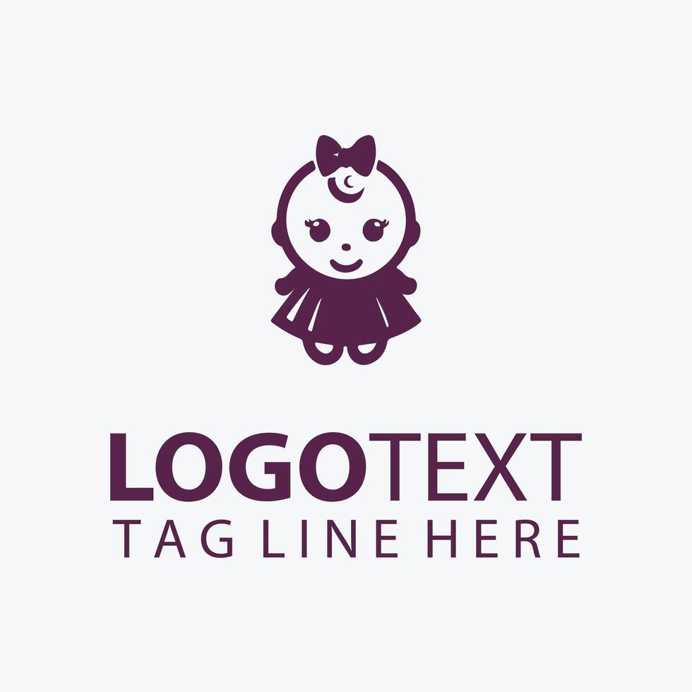 Pure Love Baby Doll Logo vector