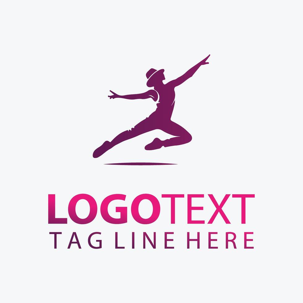 Pulse Step dancer logo vector