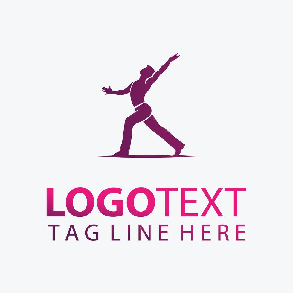 Urban Rhythm Dance logo vector