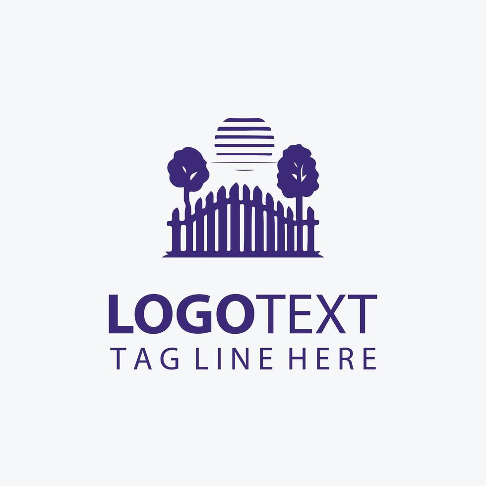 Fence Guardians Logo Design vector