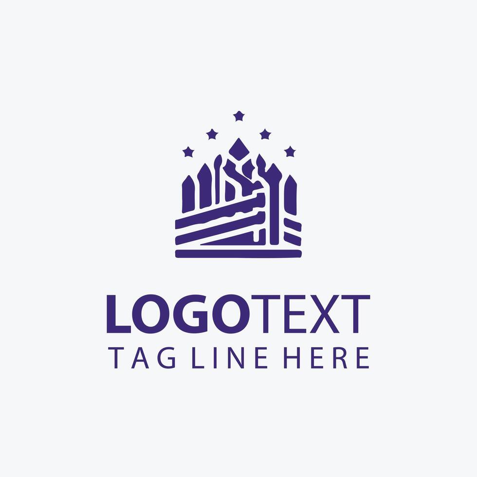 Edge Line Fences Logo vector