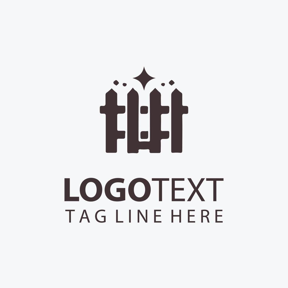 The Secure Fence Logo vector