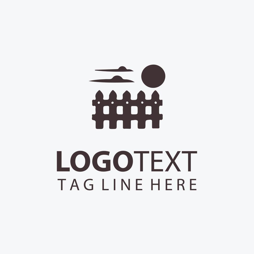 Secure Fence Logo vector