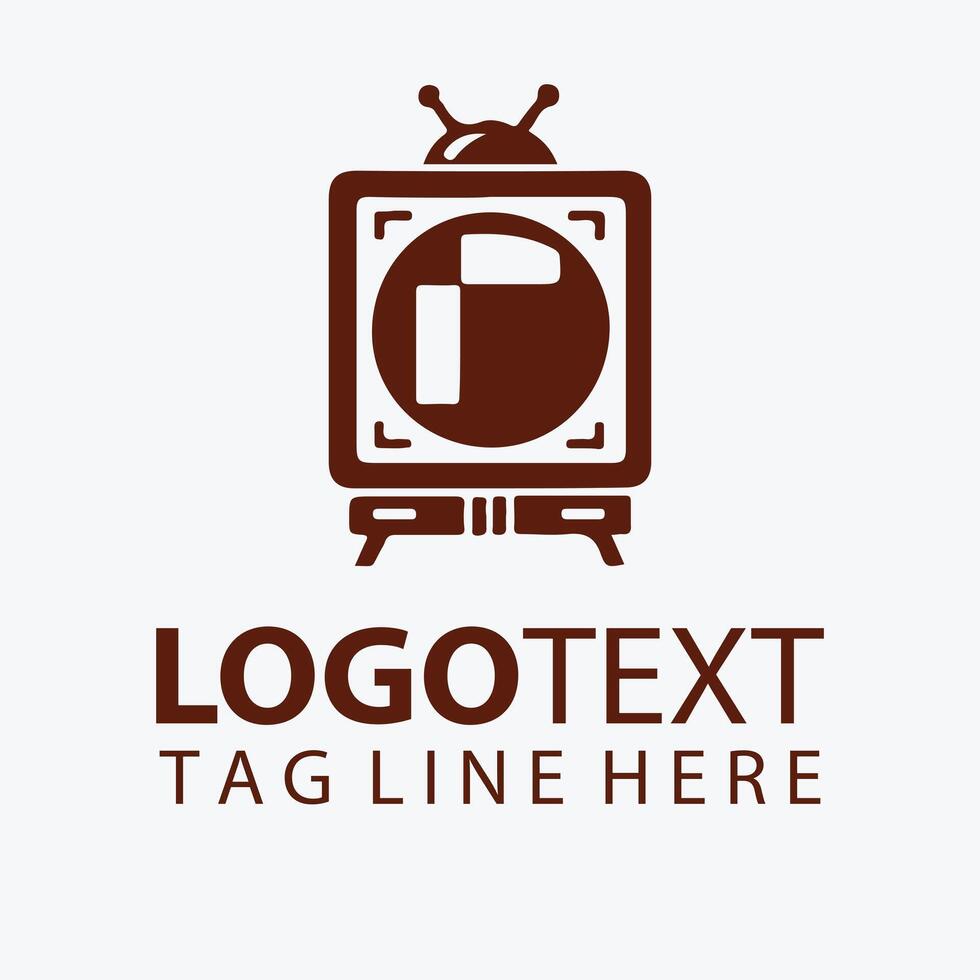True Pixel TV logo vector