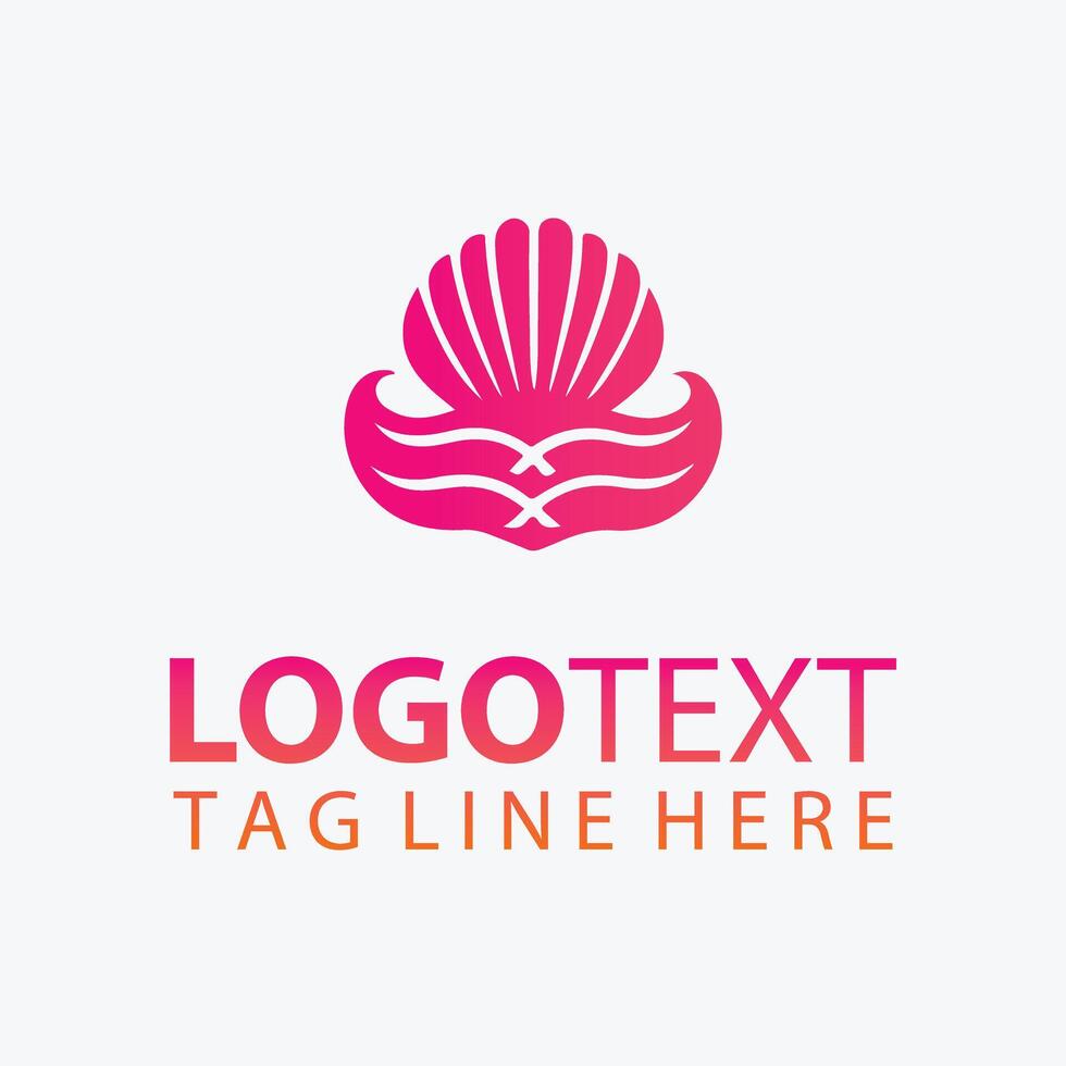 Crystal Tide Shells logo vector