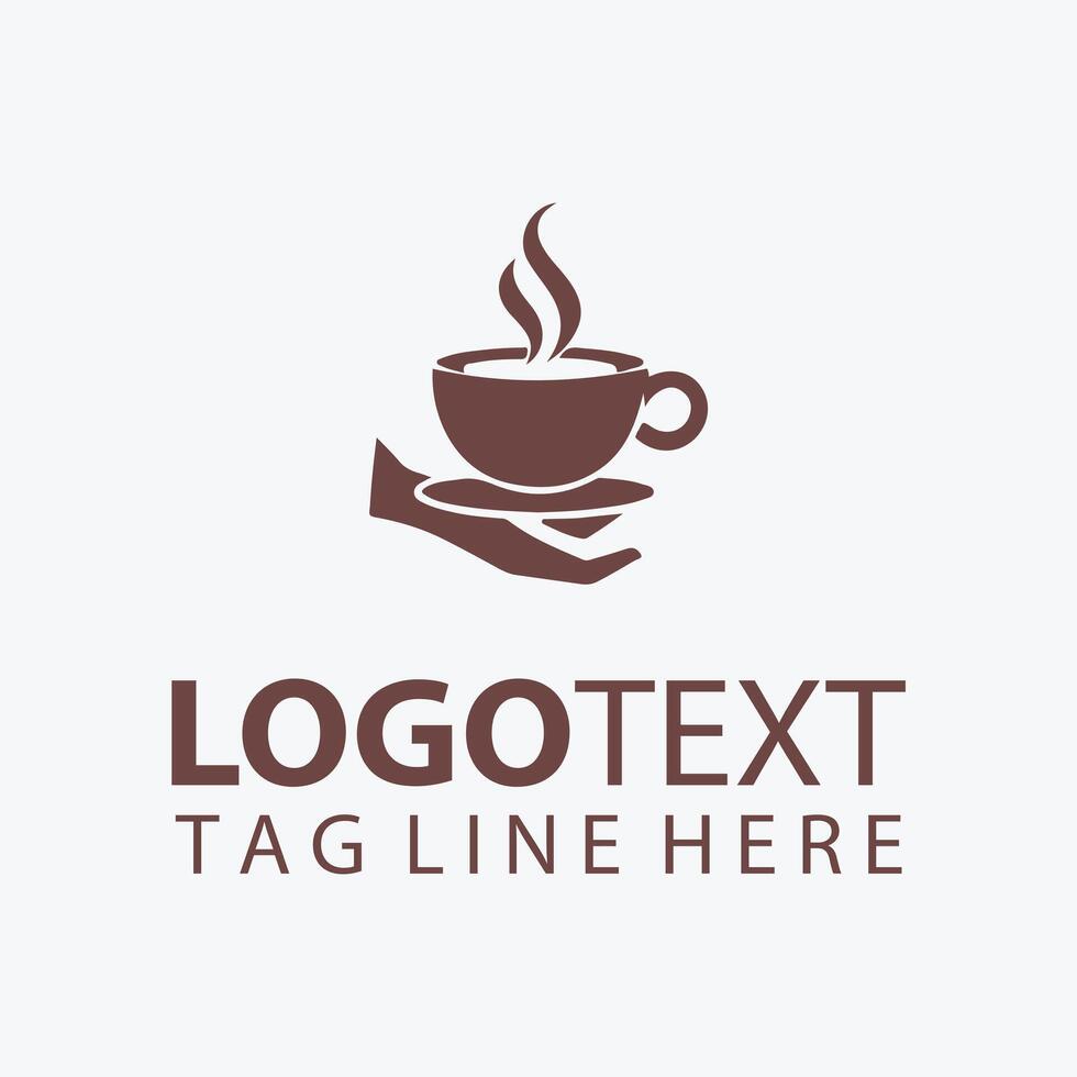 Infinite Java Coffee Bean Logo vector