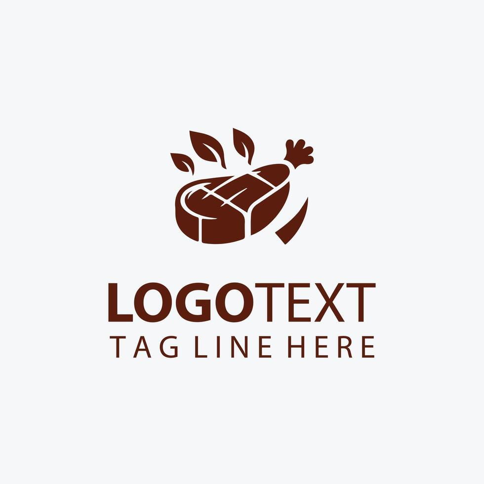 The Marbling Room Steak logo vector
