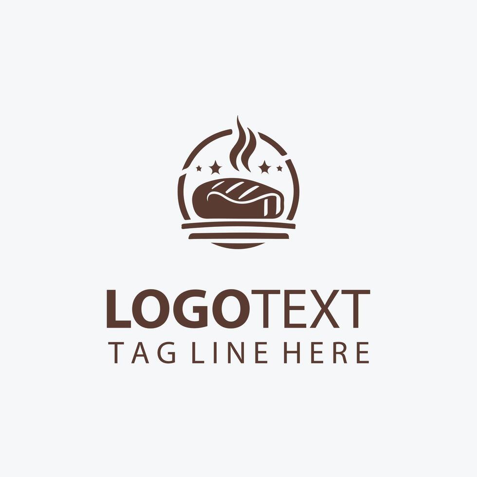 The Steak Parlor logo vector